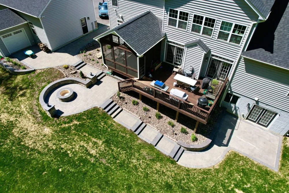 Reliable garden landscaping for homes in Huntingtown, MD by Lawn Artists