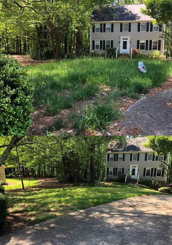 Affordable lawn mowing service for year-round maintenance in Atlanta, GA by Lawn