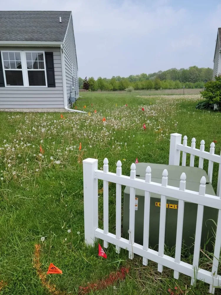 Custom landscape design for year-round maintenance in Vicksburg, MI by Lawn Bandits