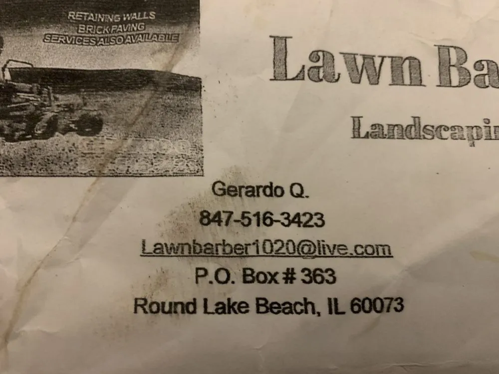 Local lawn mowing service for beautiful yards in Round Lake Beach, IL by Lawn Barber