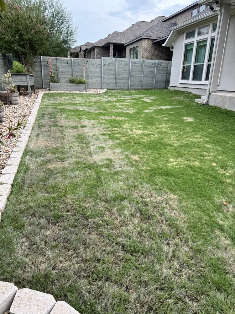 Affordable landscape installation for outdoor upgrades in Lockhart, TX by Lawn Barbers