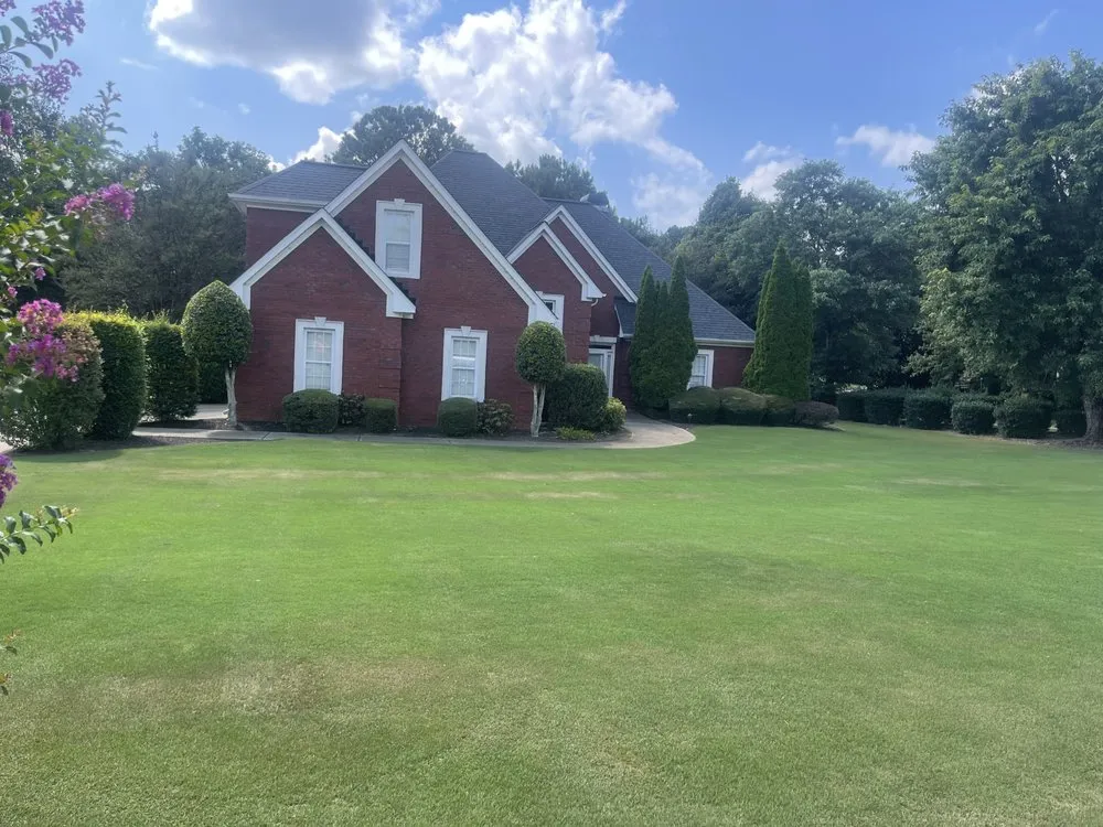 Custom residential landscaping for outdoor upgrades in Smyrna, GA by Lawn Barberz