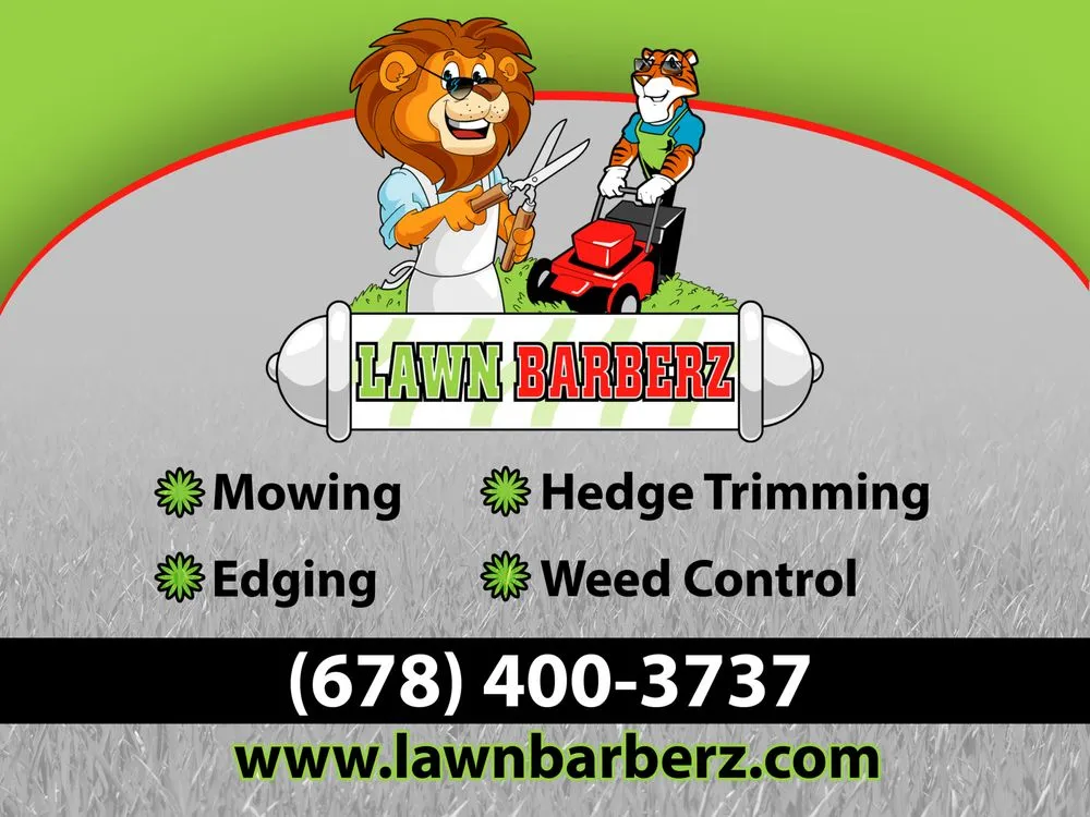 Custom garden landscaping for outdoor upgrades in Smyrna, GA by Lawn Barberz
