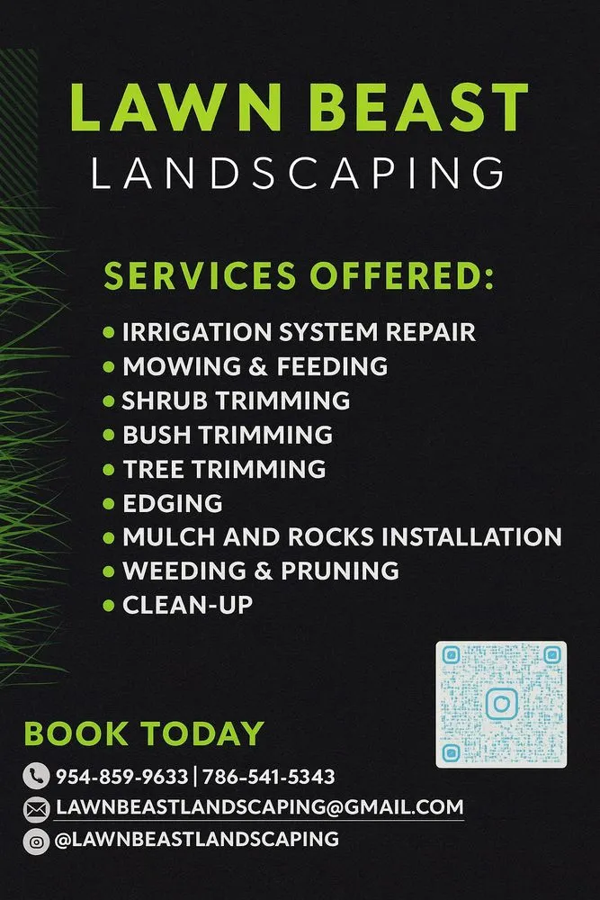 Reliable residential landscaping for residential properties across North Miami, FL - Lawn Beast Landscaping