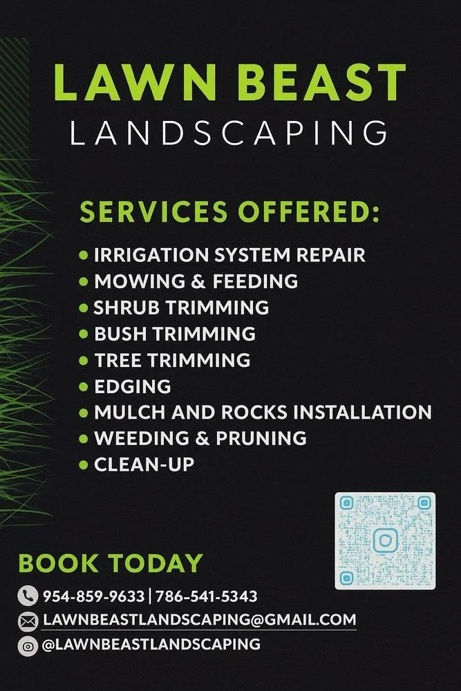 Reliable yard cleanup service with custom design across North Miami, FL - Lawn Beast Landscaping