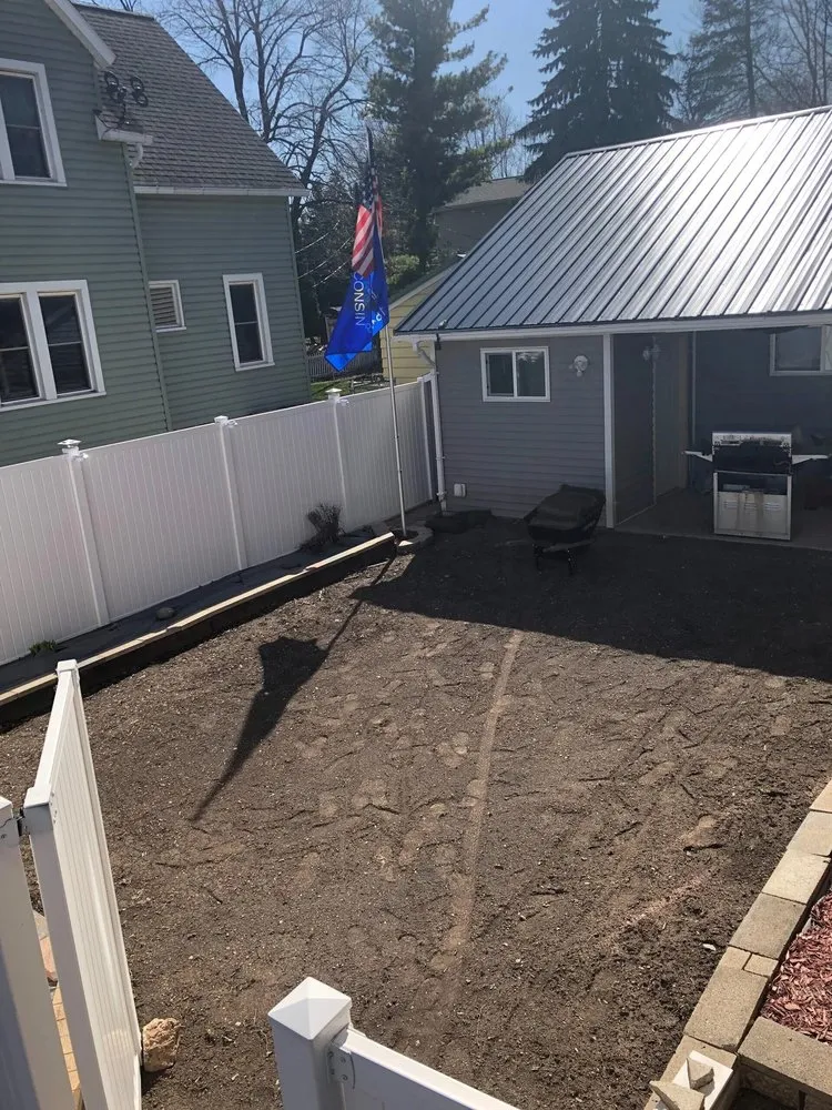 Custom garden landscaping for beautiful yards in Fond du Lac, WI by Lawn Boy