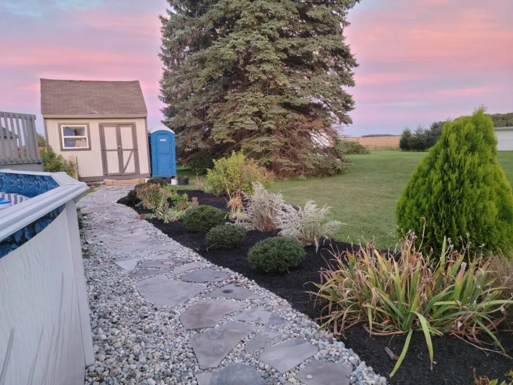 Top-rated lawn care service with custom design in Risingsun, OH by Lawn Boy Landscaping