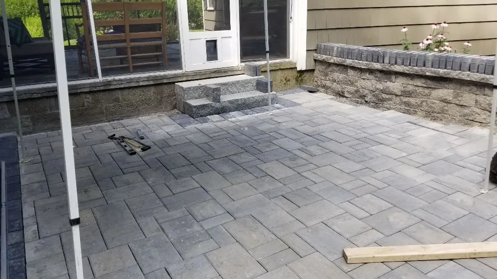 Custom garden landscaping in Shrewsbury, MA - Lawn Boyz Landscaping