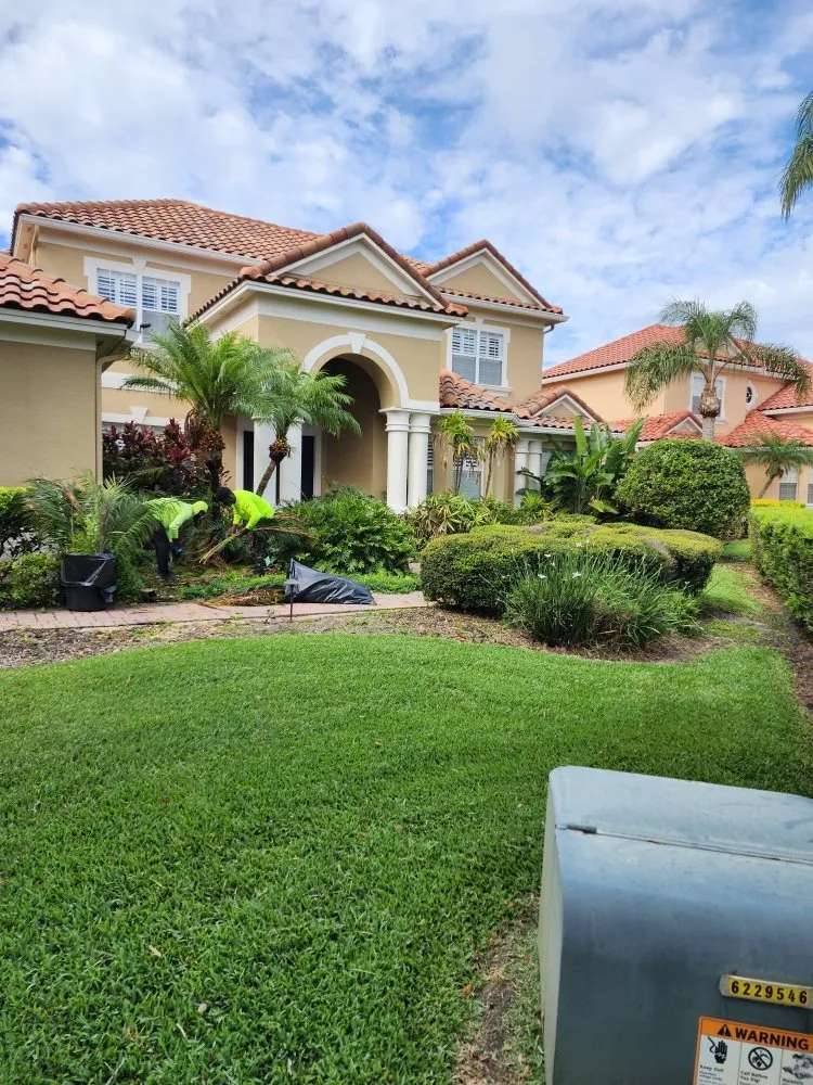 Custom outdoor landscaping for homes across Ocoee, FL - Lawn Busters