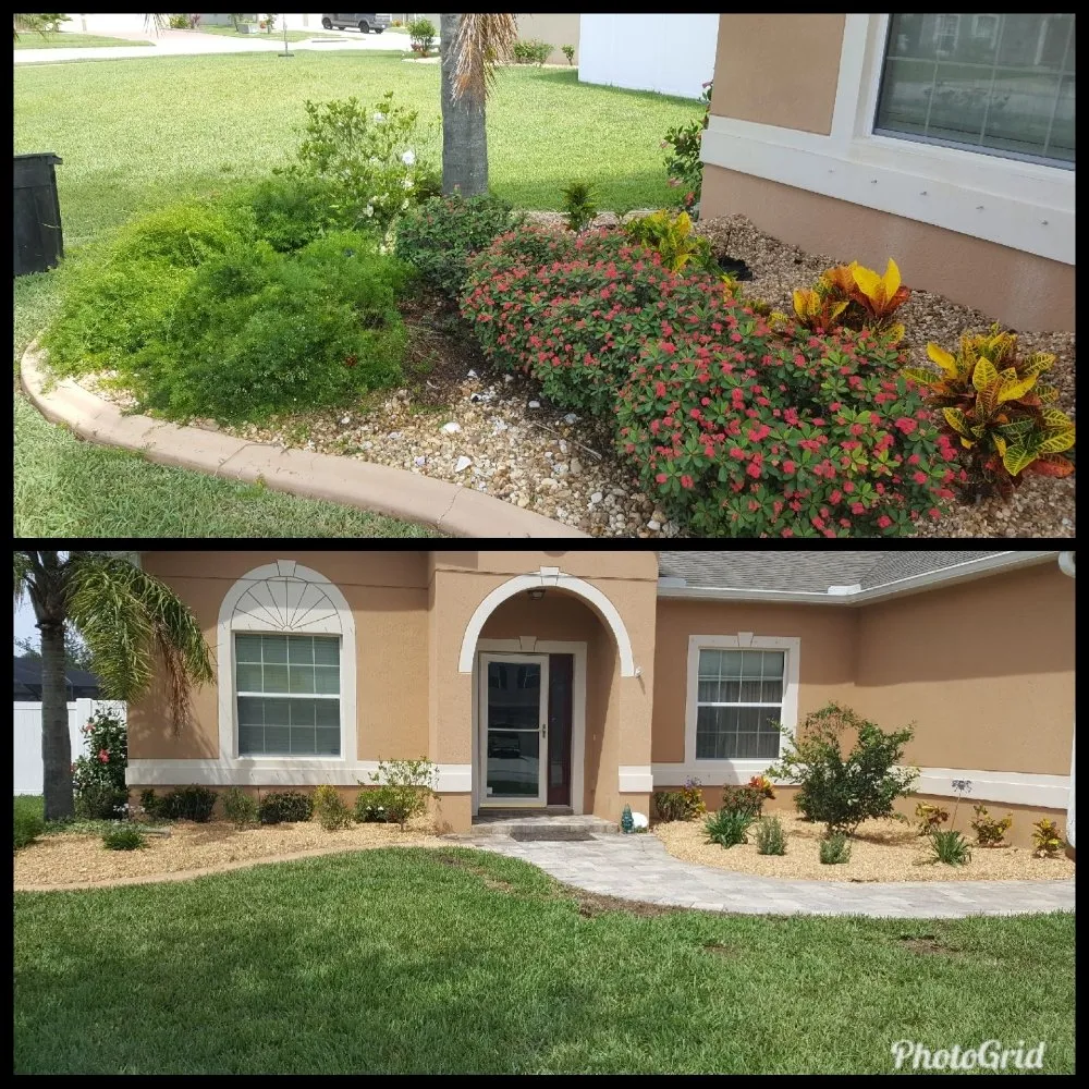 Professional residential landscaping in Ocoee, FL by Lawn Busters
