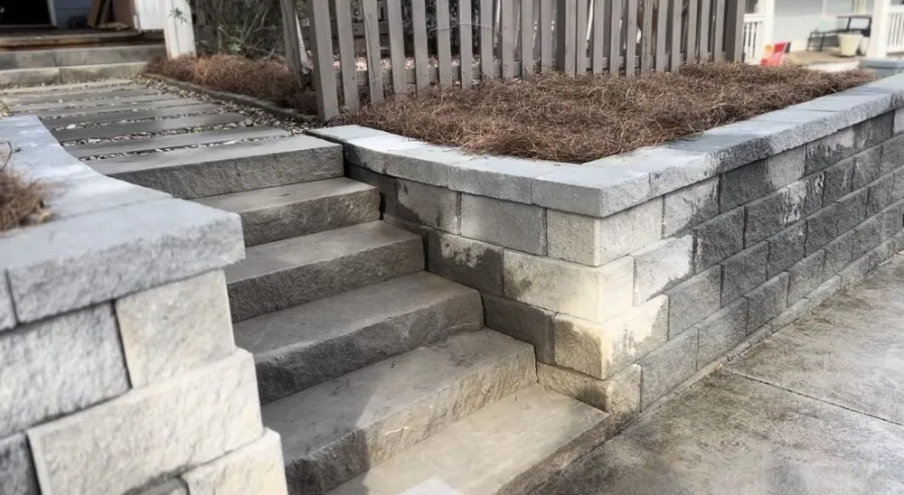 Local landscape installation in Decatur, GA by Lawn Capital