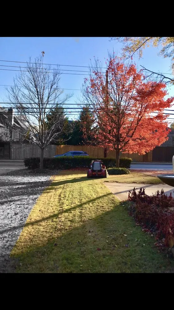 Custom garden landscaping in Decatur, GA by Lawn Capital