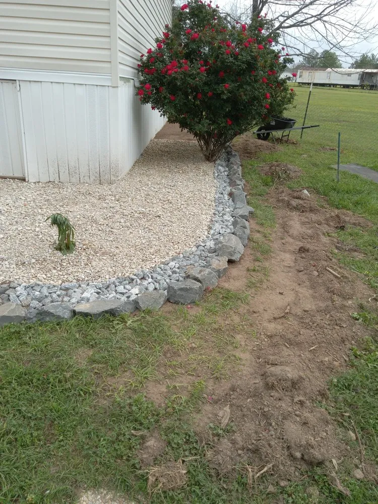Custom garden landscaping in Hattiesburg, MS - Lawn Care Bros