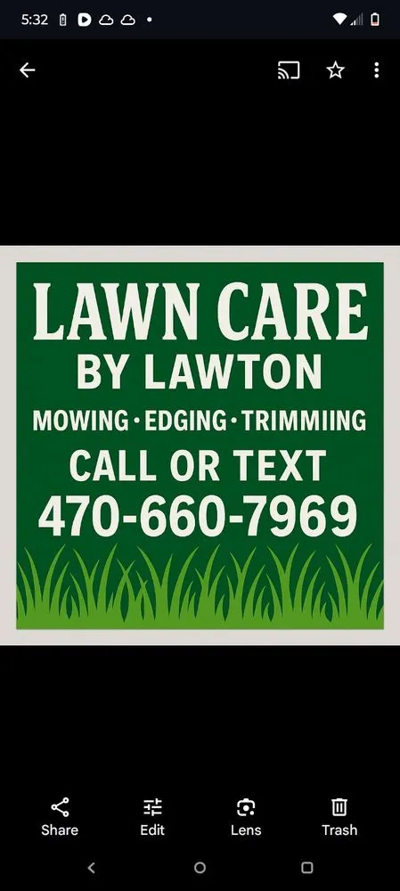 Local landscape design in Waycross, GA by Lawn Care by Lawton