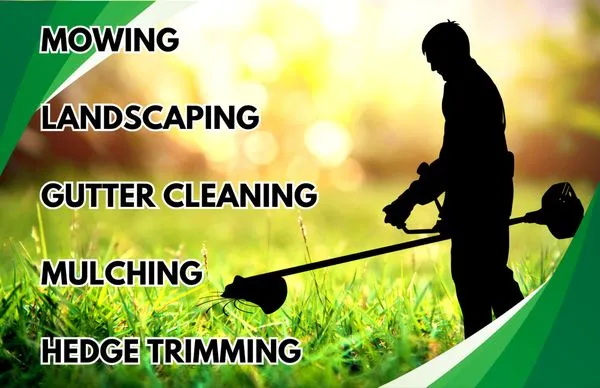Lawn Care Cut Right Logo