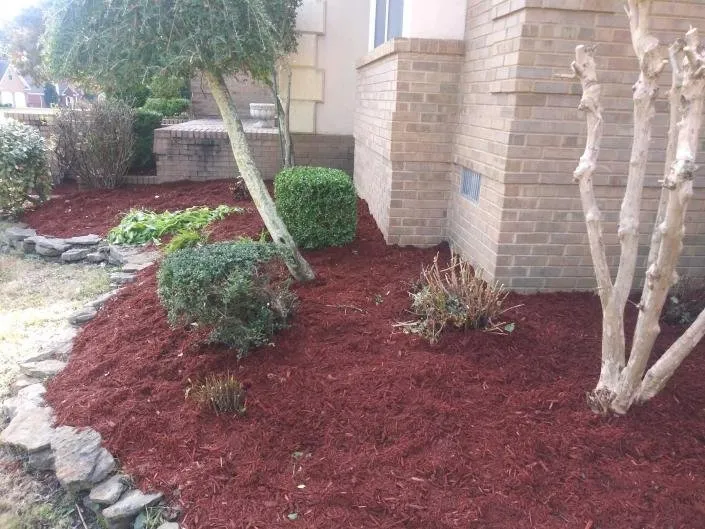 Local landscape installation in Jonesboro, AR by Lawn Care Etc
