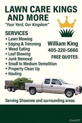 Lawn Care Kings And More Logo