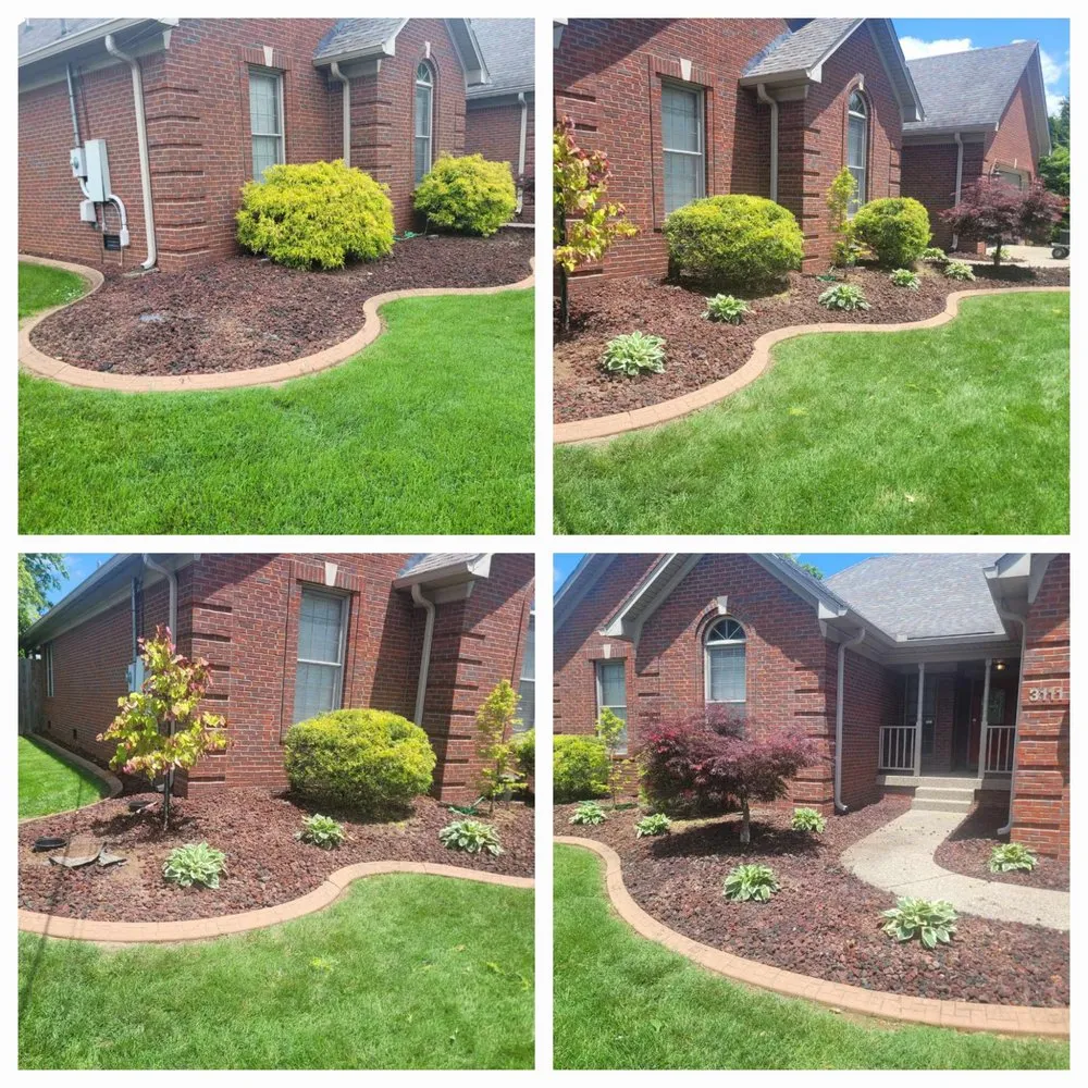 Professional landscape installation in Louisville, KY - Lawn care logistics