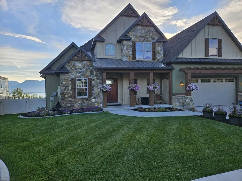 Expert landscape design for residential properties in Kearns, UT by Lawn Care MVP