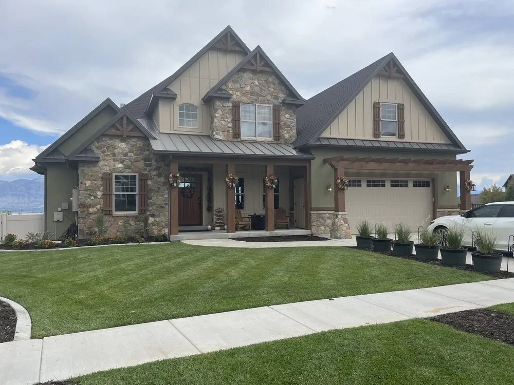 Trusted lawn mowing service with custom design across Kearns, UT - Lawn Care MVP