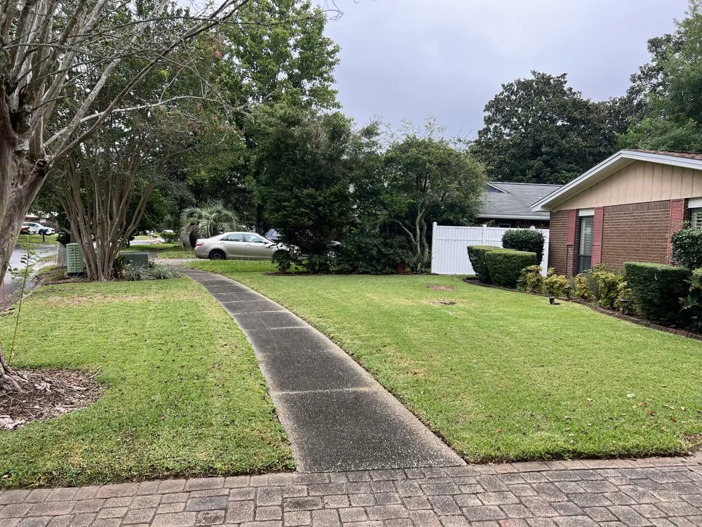 Professional yard cleanup service in Crestview, FL by Lawn Care of North FL