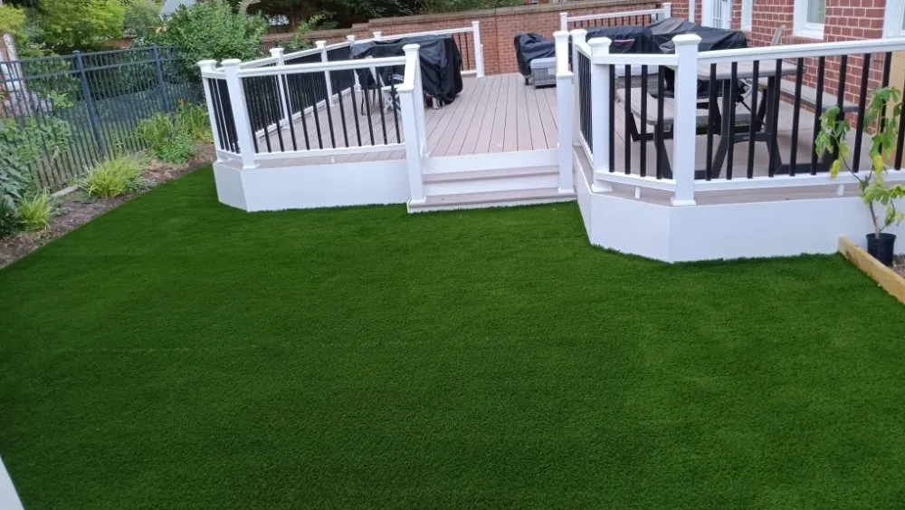 Trusted garden landscaping with custom design in Forest Heights, MD by Lawn Care Services