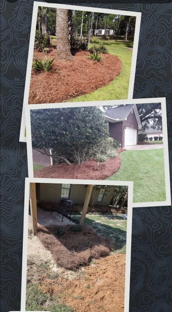 Custom garden landscaping for homes across Hattiesburg, MS - Lawn Care Services Lawn King