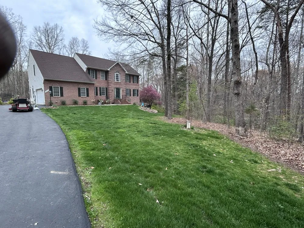 Reliable lawn mowing service for residential properties in Fredericksburg, VA by Lawn Care Solution