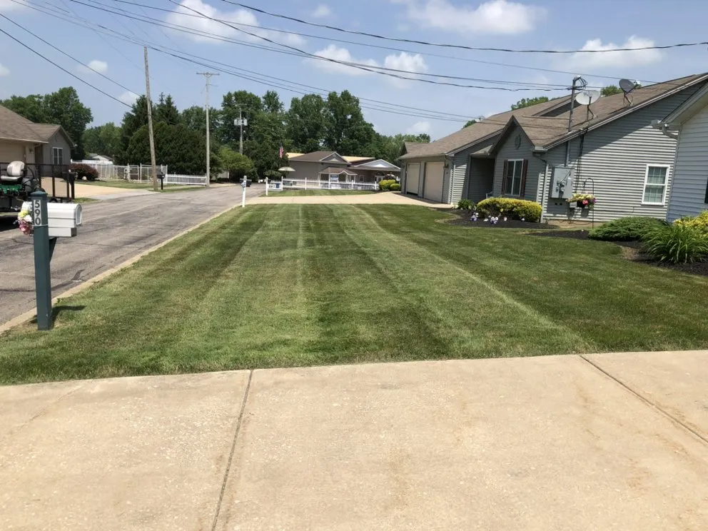 Custom yard maintenance in Hubbard, OH by Lawn Care Solutions