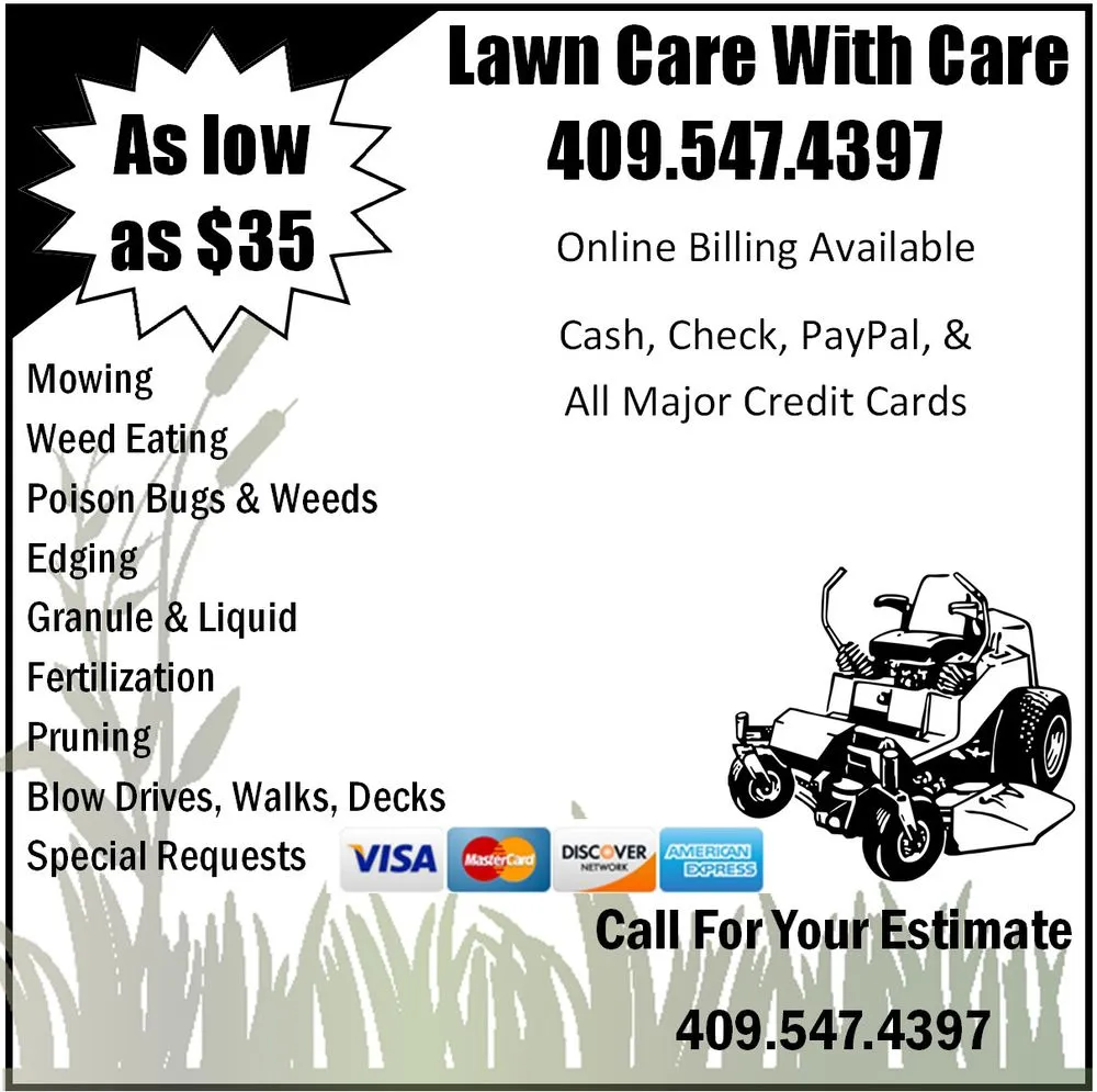 Professional garden landscaping in Warren, TX by Lawn Care With Care