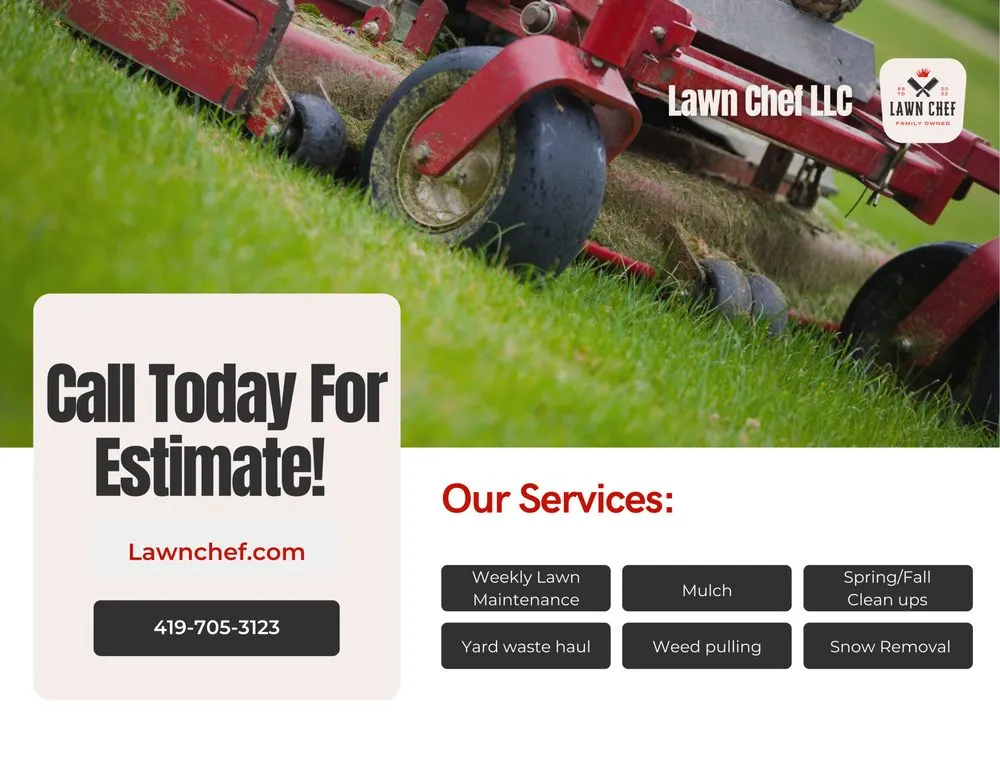 Custom landscape installation in Toledo, OH by Lawn Chef