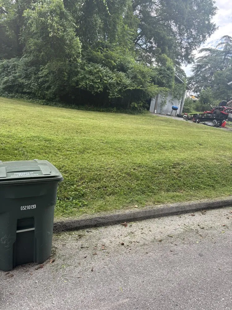 Local landscape installation in Chattanooga, TN by Lawn Chemist