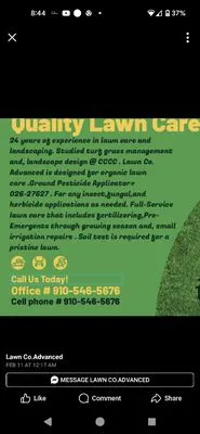 Lawn Co Advanced Logo
