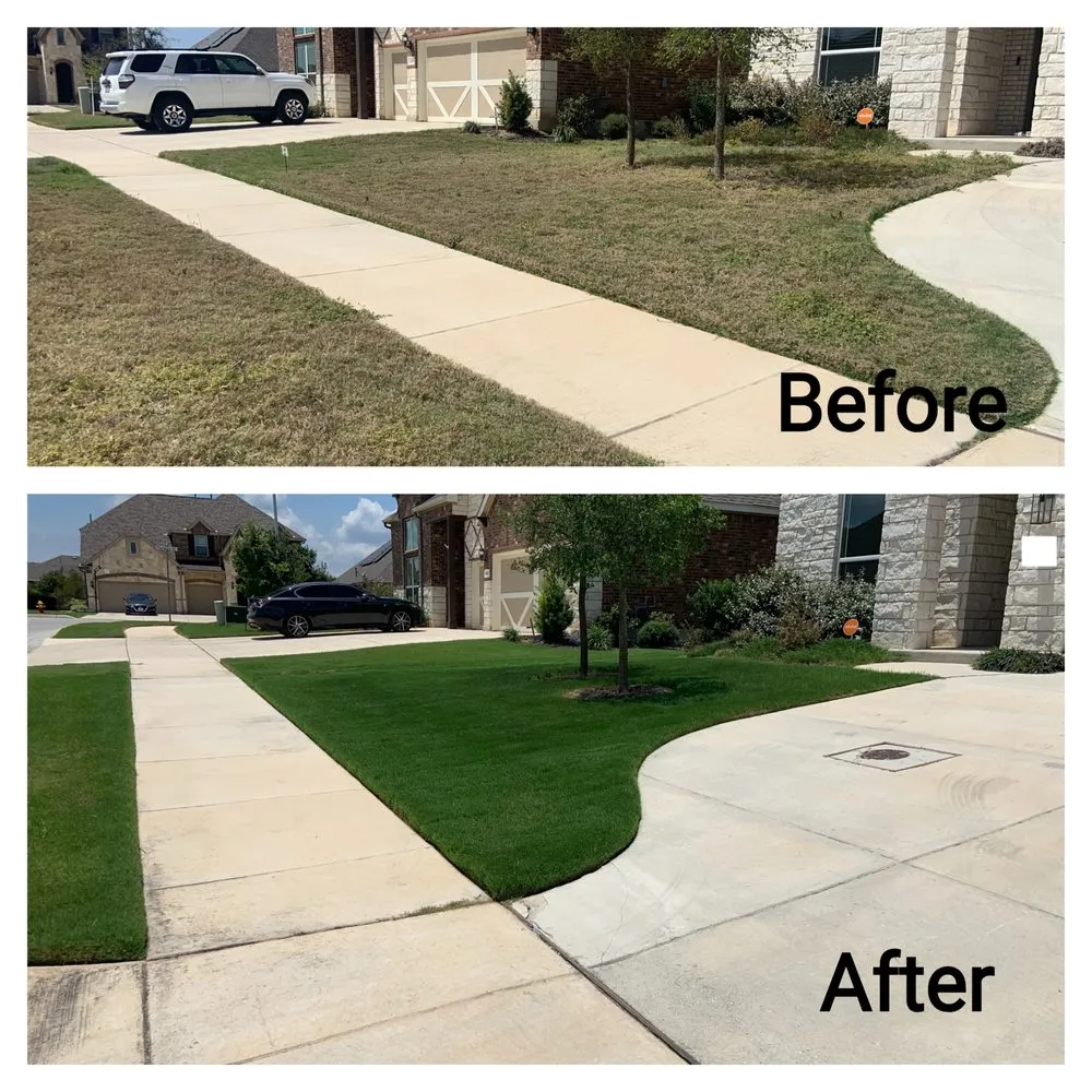 Local landscape installation in Boerne, TX - Lawn Control Of Texas