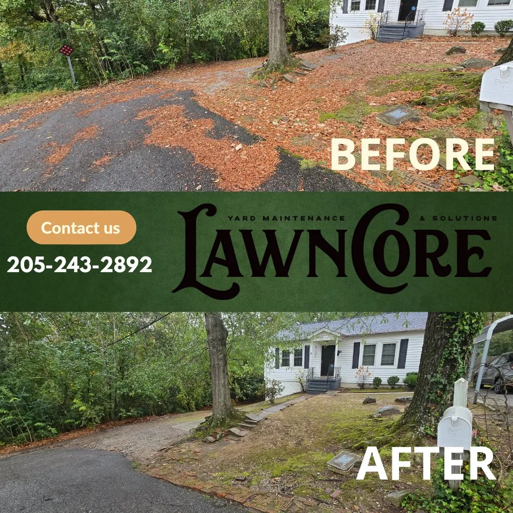 Professional outdoor landscaping near you in Hoover, AL by Lawn Core