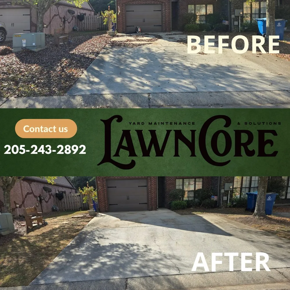 Custom residential landscaping in Hoover, AL by Lawn Core