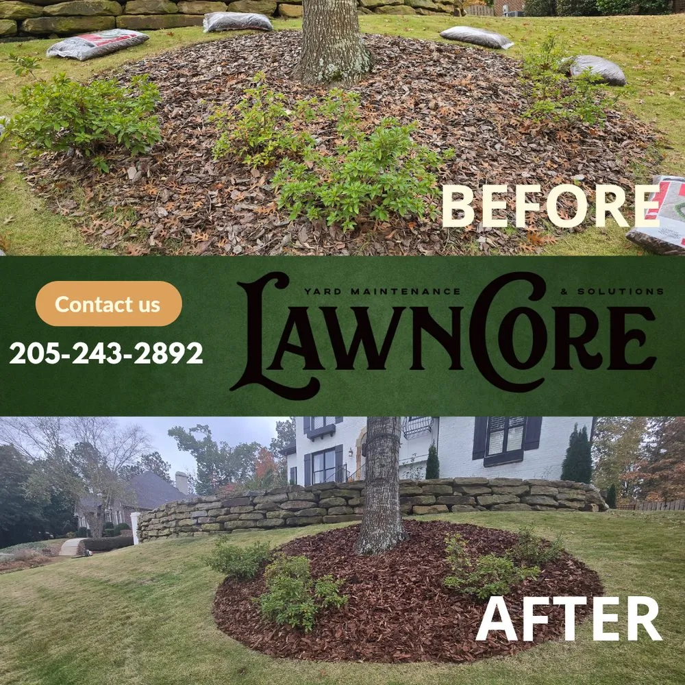 Trusted lawn care service in Hoover, AL by Lawn Core