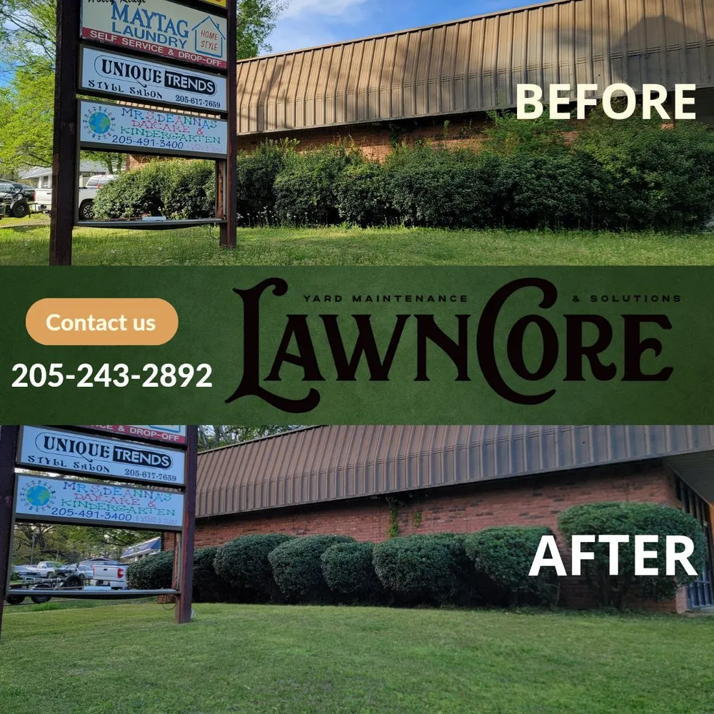 Professional outdoor landscaping for beautiful yards across Hoover, AL - Lawn Core