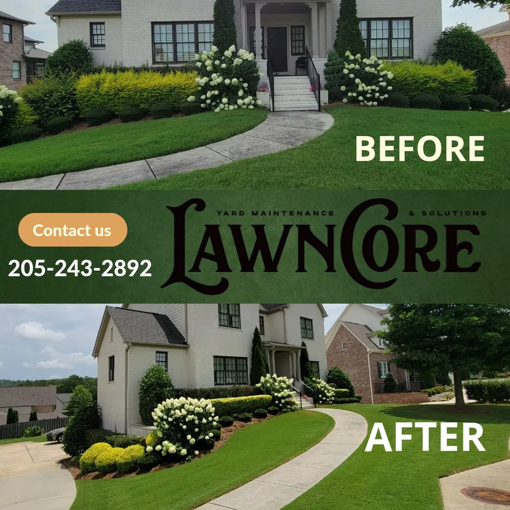 Trusted landscape installation in Hoover, AL by Lawn Core