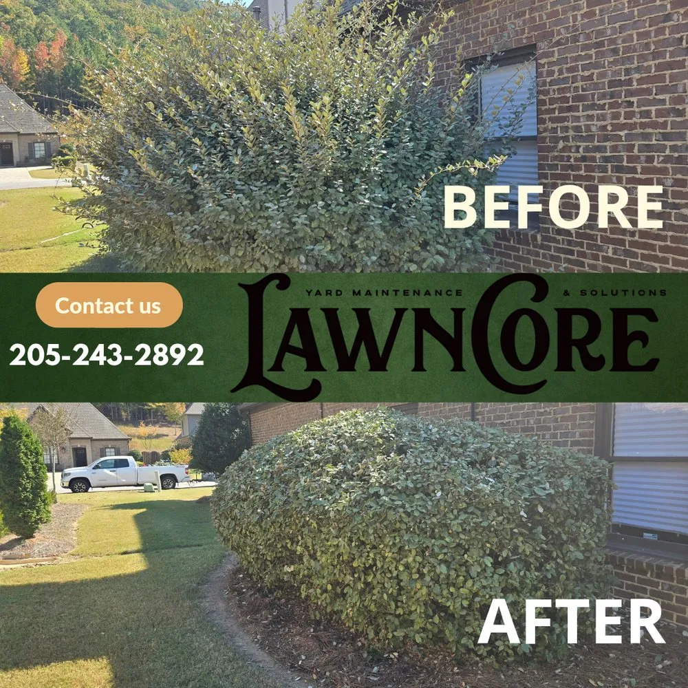 Affordable residential landscaping for homes in Hoover, AL by Lawn Core