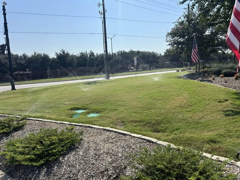 Trusted residential landscaping for homes in Plano, TX by Lawn Cowboys