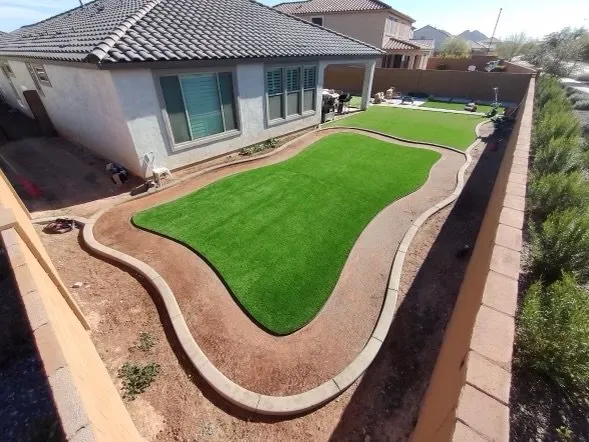 Trusted garden landscaping for beautiful yards across Mesa, AZ - Lawn Creation Installation