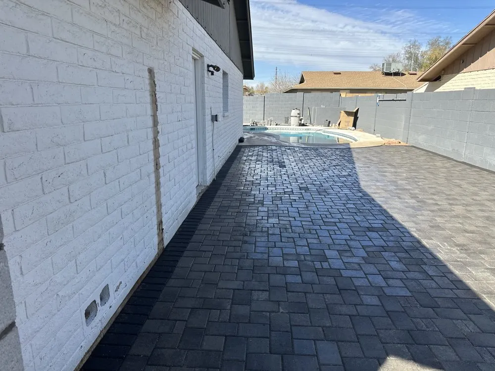 Custom lawn mowing service for residential properties across Mesa, AZ - Lawn Creation Installation