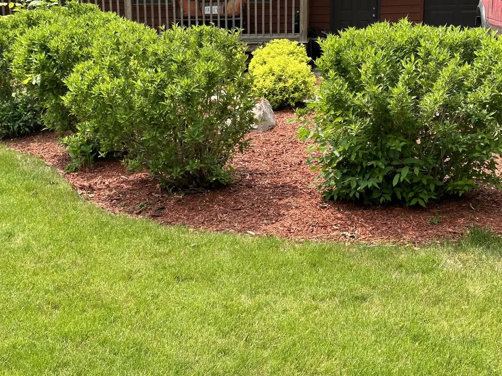 Top-rated garden landscaping with custom design in Pinckney, MI by Lawn Critters