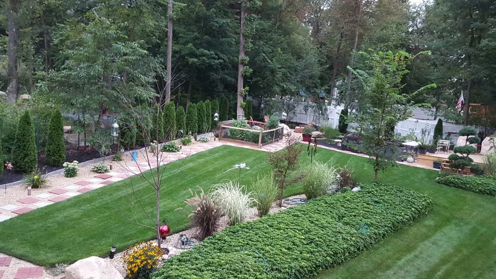 Professional lawn care service for year-round maintenance in Hudson, MA by Lawn Dawg