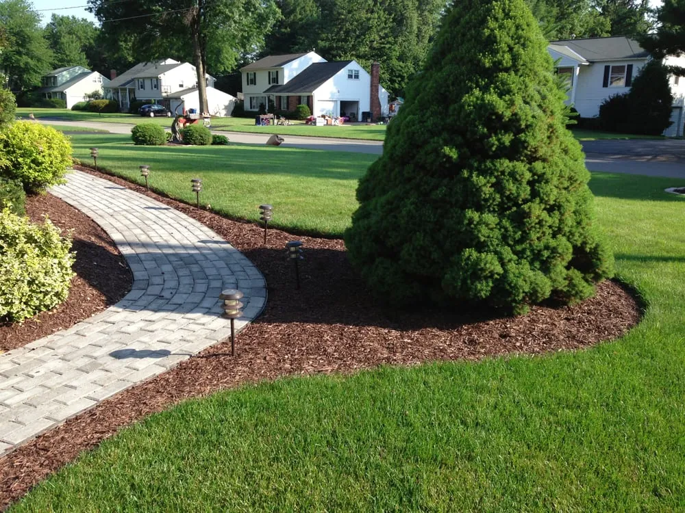 Affordable outdoor landscaping in Nashua, NH by Lawn Dawg