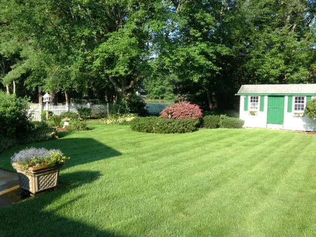 Professional lawn mowing service for homes in Rochester, NY by Lawn Dawg