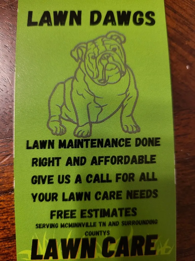 Expert landscape design in McMinnville, TN - LAWN DAWGS