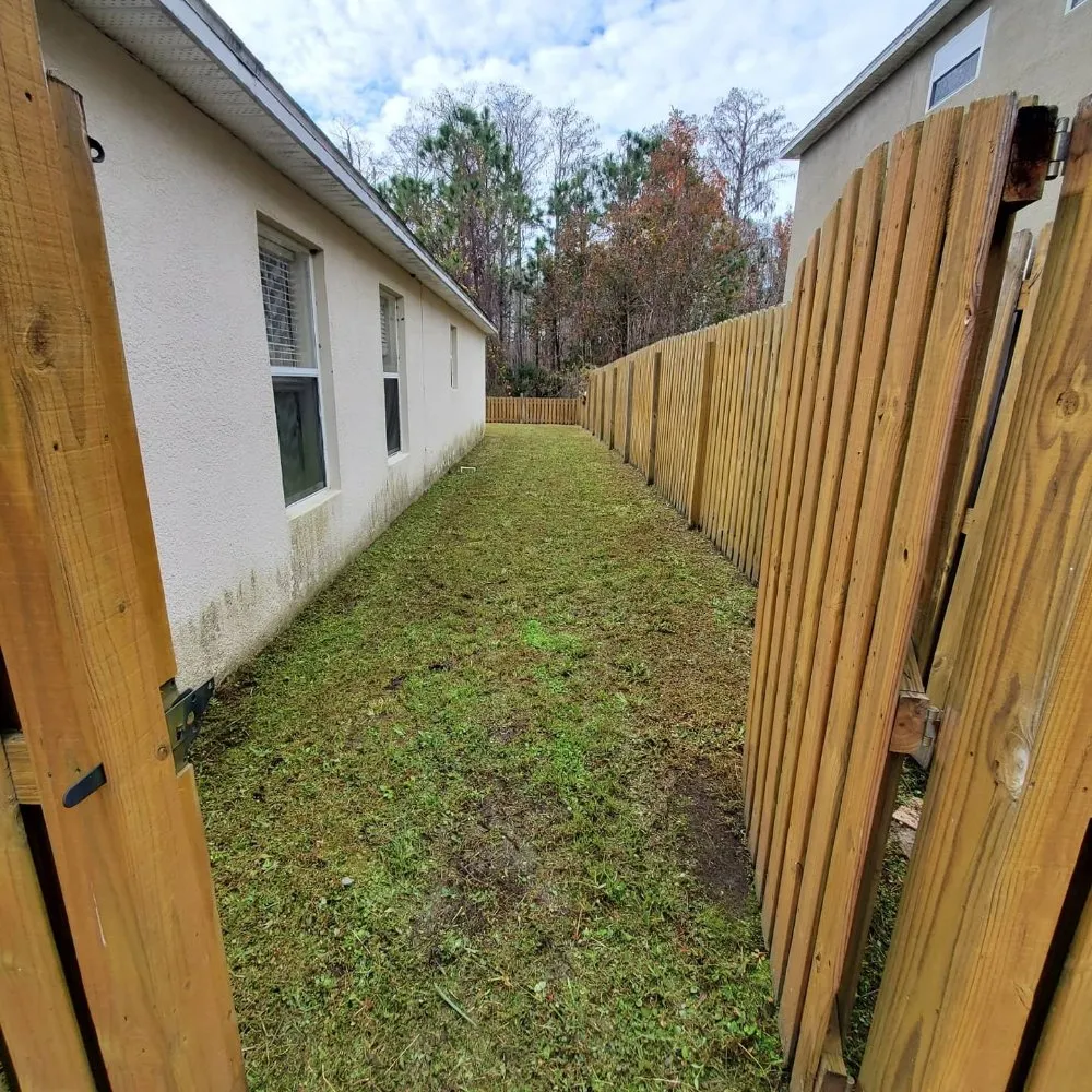 Professional landscape installation in Hudson, FL by Lawn Demon
