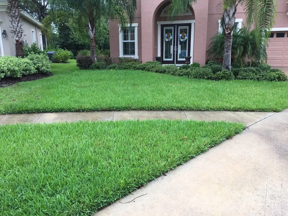 Professional residential landscaping in Land O' Lakes, FL by Lawn Detectives